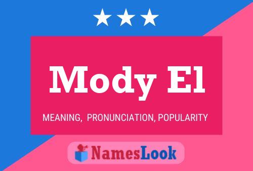 Mody El Name Poster