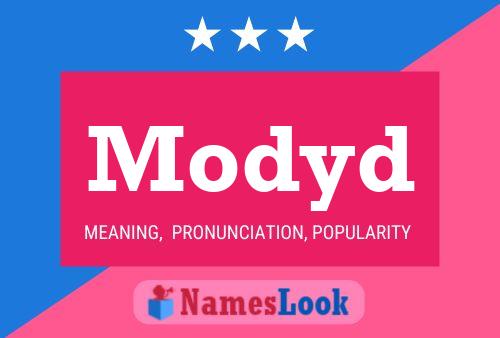 Modyd Name Poster