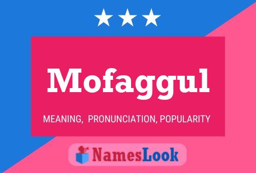 Mofaggul Name Poster