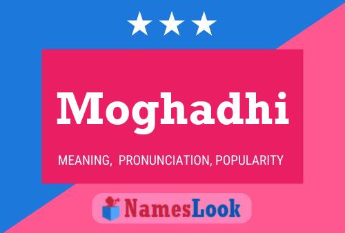 Moghadhi Name Poster