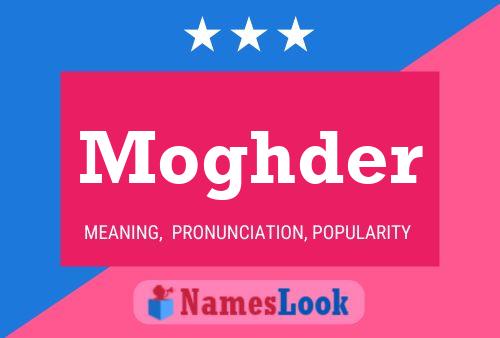 Moghder Name Poster