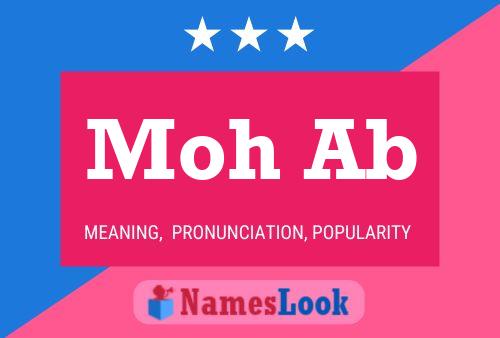 Moh Ab Name Poster