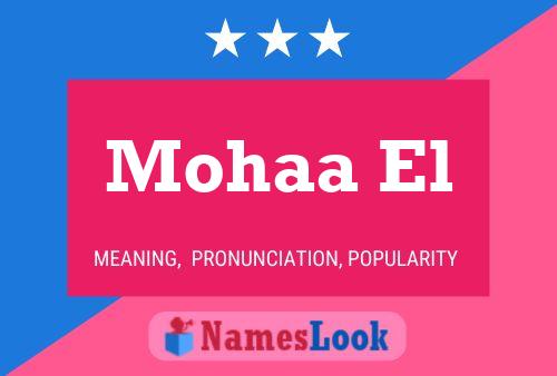 Mohaa El Name Poster