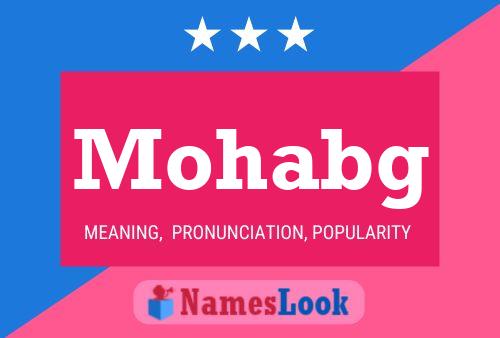 Mohabg Name Poster