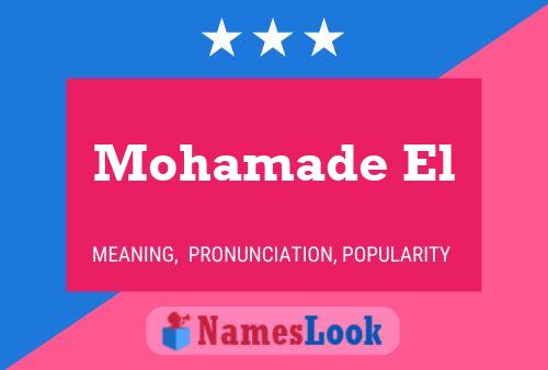 Mohamade El Name Poster