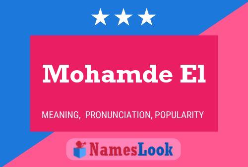 Mohamde El Name Poster