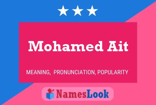 Mohamed Ait Name Poster