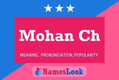 Mohan Ch Name Poster