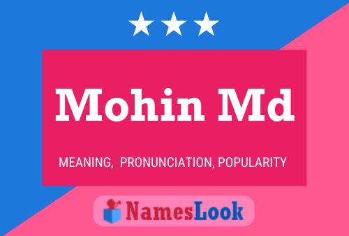 Mohin Md Name Poster