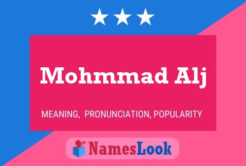 Mohmmad Alj Name Poster