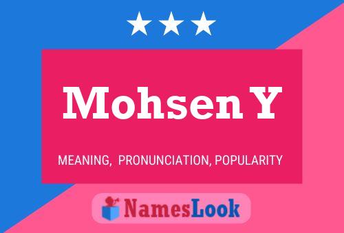 Mohsen Y Name Poster