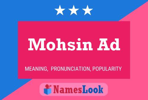 Mohsin Ad Name Poster