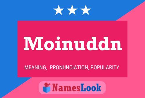 Moinuddn Name Poster