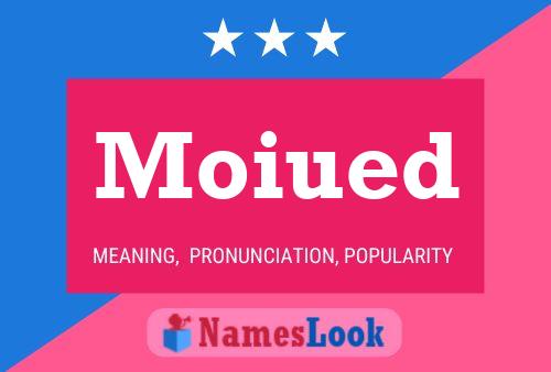 Moiued Name Poster