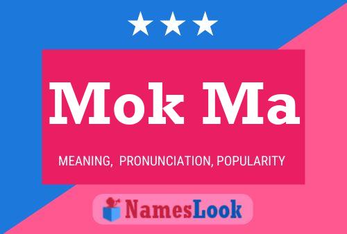 Mok Ma Name Poster