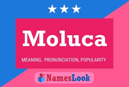 Moluca Name Poster