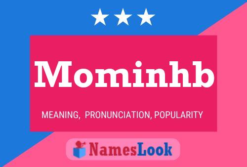 Mominhb Name Poster