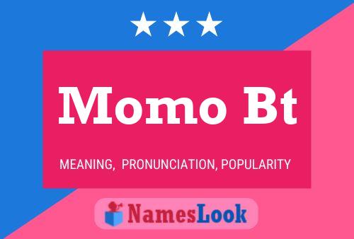 Momo Bt Name Poster