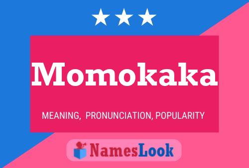 Momokaka Name Poster