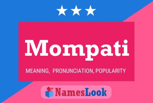 Mompati Name Poster