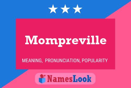 Mompreville Name Poster