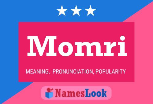 Momri Name Poster