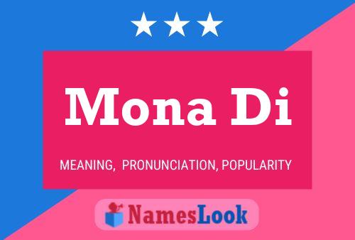 Mona Di Name Poster