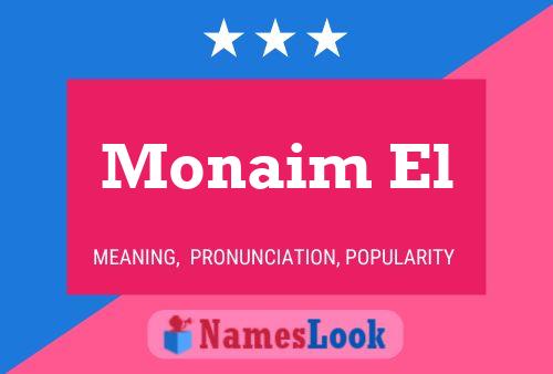 Monaim El Name Poster