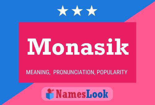 Monasik Name Poster