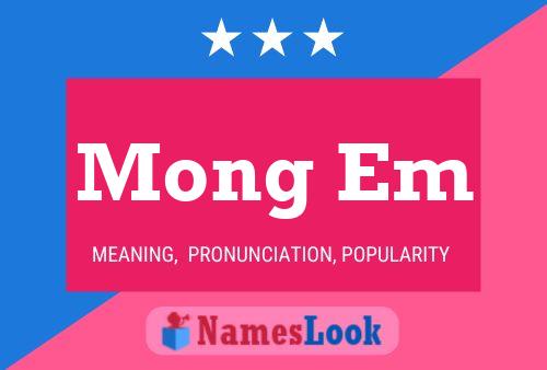 Mong Em Name Poster