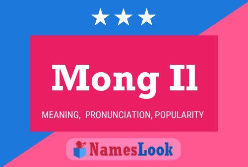 Mong Il Name Poster