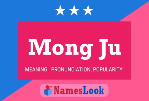 Mong Ju Name Poster