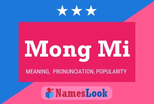 Mong Mi Name Poster