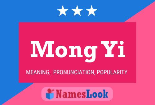 Mong Yi Name Poster