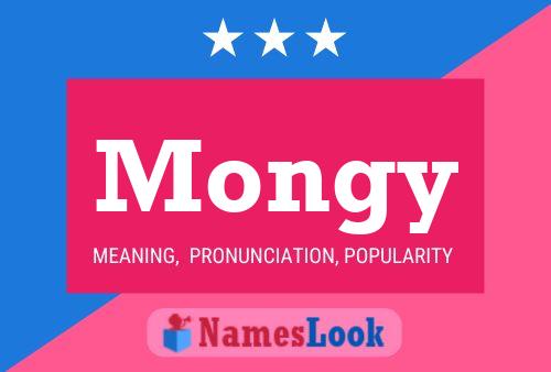 Mongy Name Poster