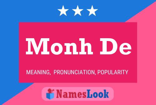 Monh De Name Poster