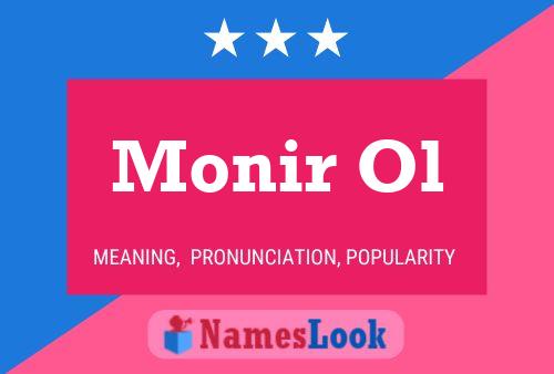 Monir Ol Name Poster