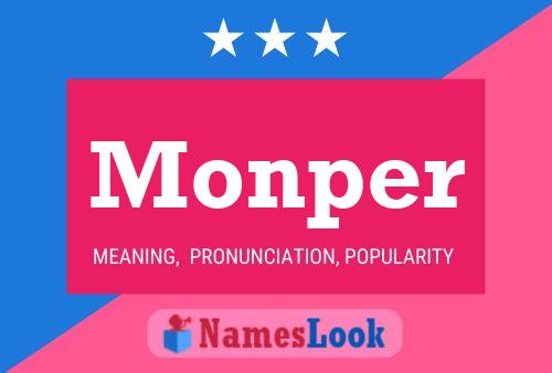 Monper Name Poster