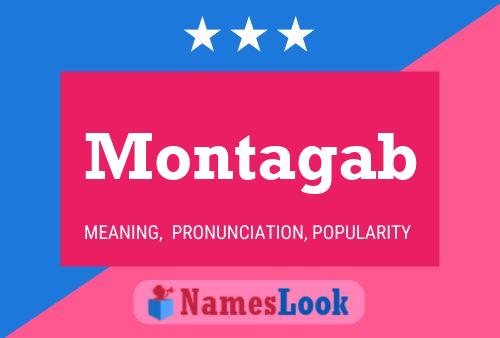 Montagab Name Poster