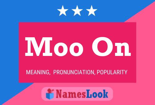 Moo On Name Poster