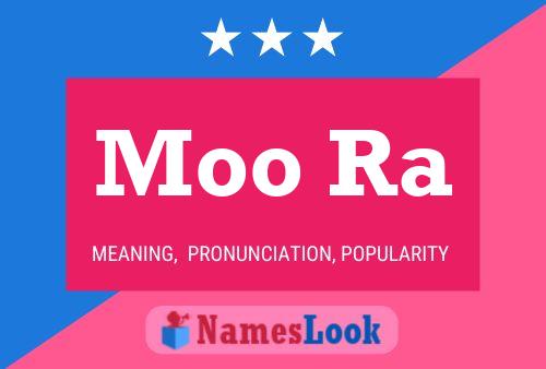 Moo Ra Name Poster