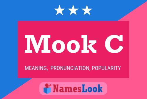 Mook C Name Poster