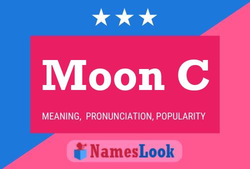 Moon C Name Poster