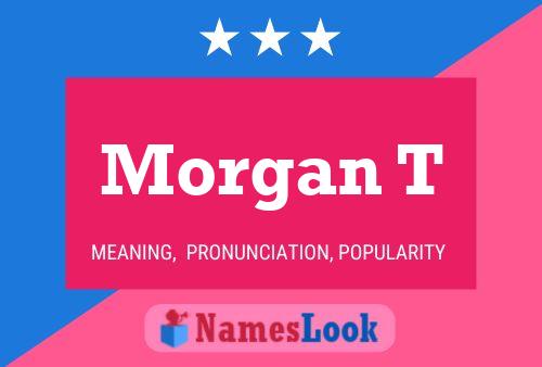 Morgan T Name Poster