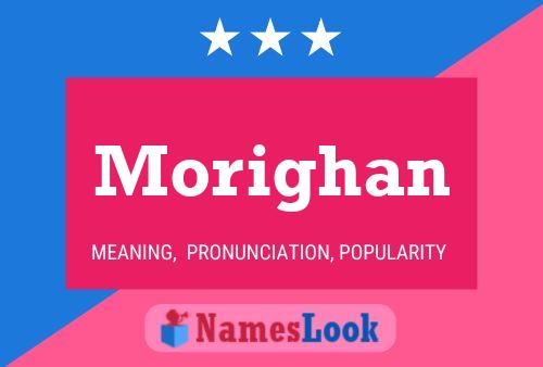 Morighan Name Poster