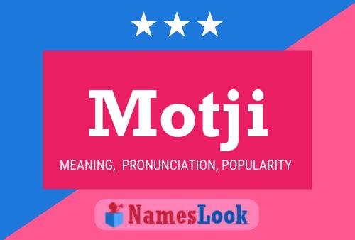 Motji Name Poster