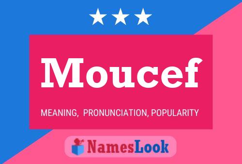 Moucef Name Poster