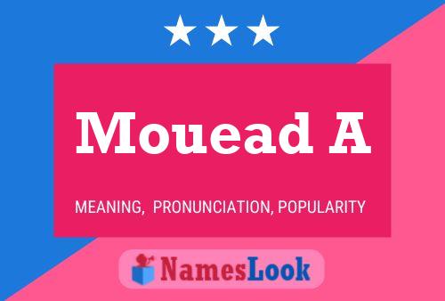 Mouead A Name Poster