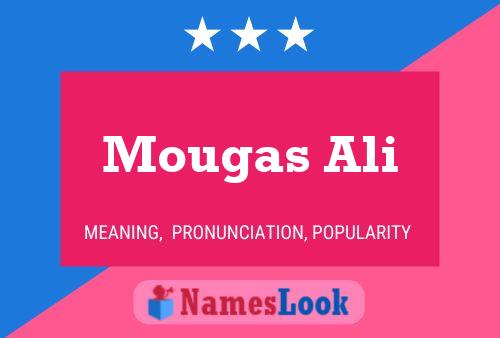 Mougas Ali Name Poster