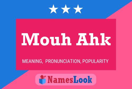 Mouh Ahk Name Poster